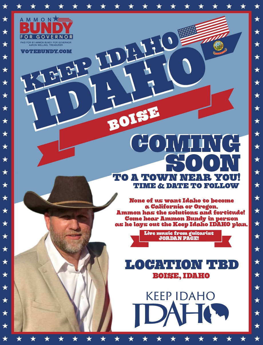 Boise, Idaho - Keep Idaho IDAHO Rally