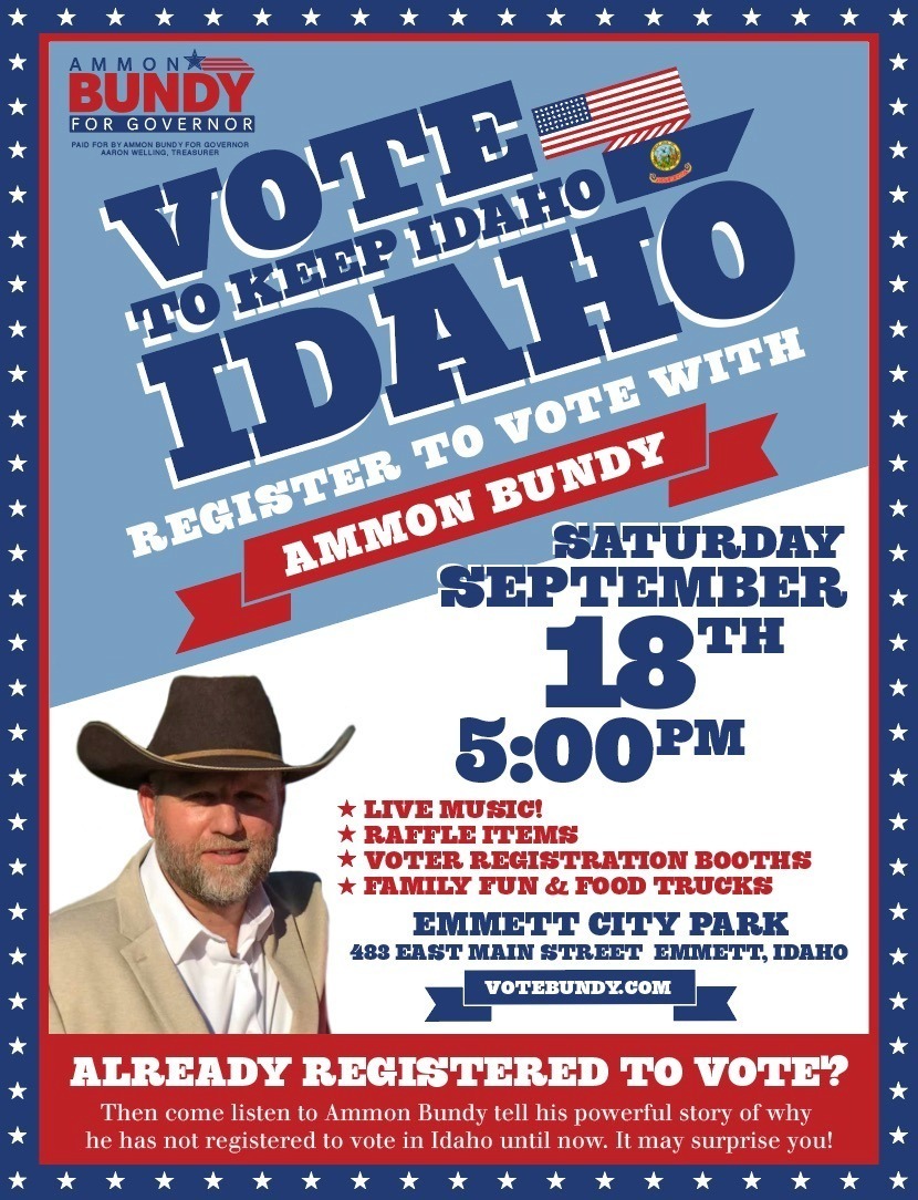 Emmett, Idaho - Keep Idaho IDAHO Rally